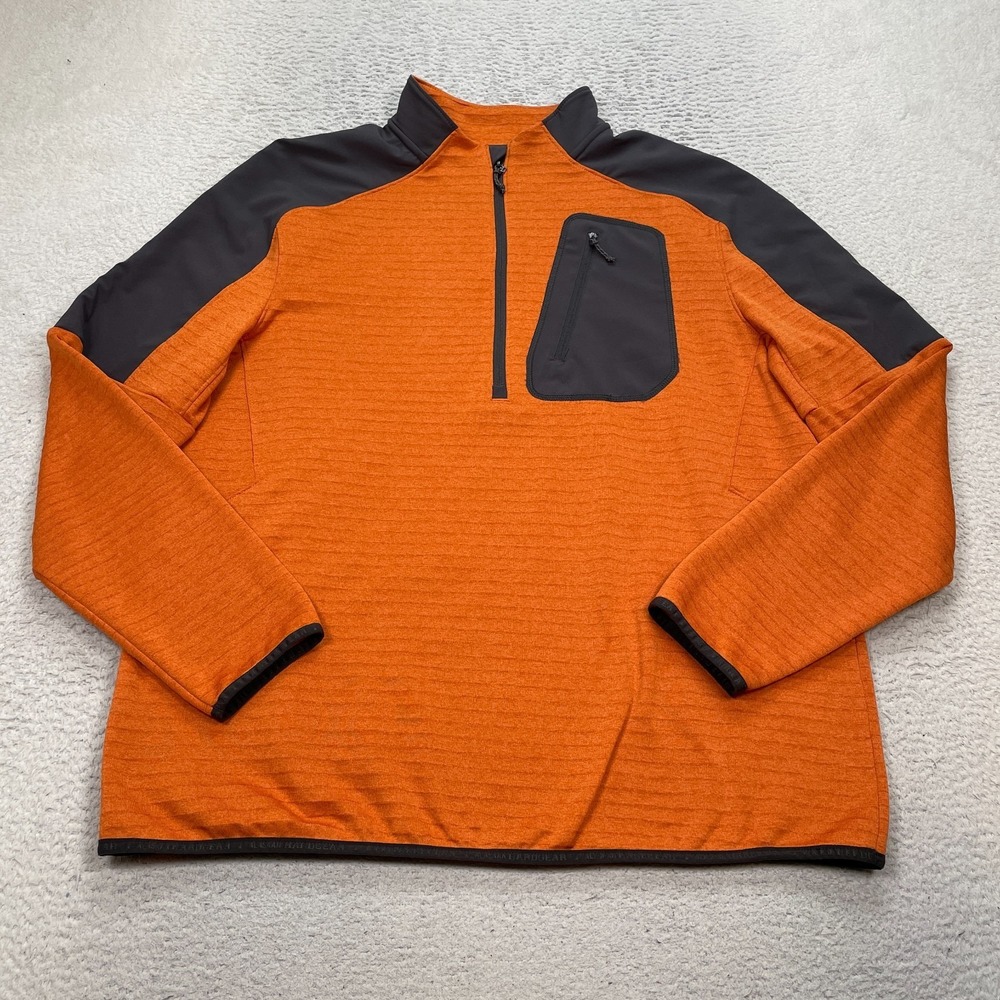 Alaskan HardGear Duluth Trading‎ Company Mount Blackburn 1/4 Zip Mock Size Large